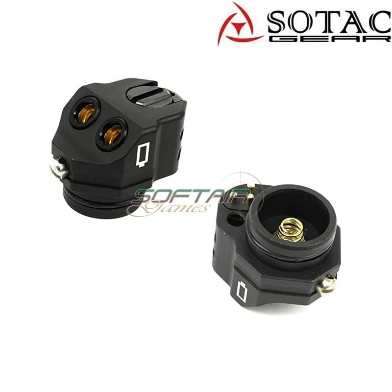 Dual Switch remote cable for MAWL-C1 BLACK Sotac (sg-sw-6-bk)