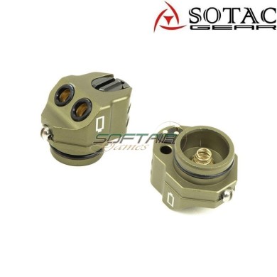 Cavo remoto Dual Switch per MAWL-C1 DARK EARTH Sotac (sg-sw-6-de)