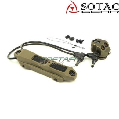 Dual Switch remote cable for MAWL-C1 DARK EARTH Sotac (sg-sw-6-de)