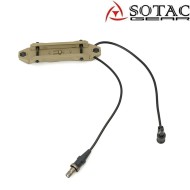 Dual Switch remote cable for MAWL-C1 and SF Plug DARK EARTH Sotac (sg-sw-5-de)