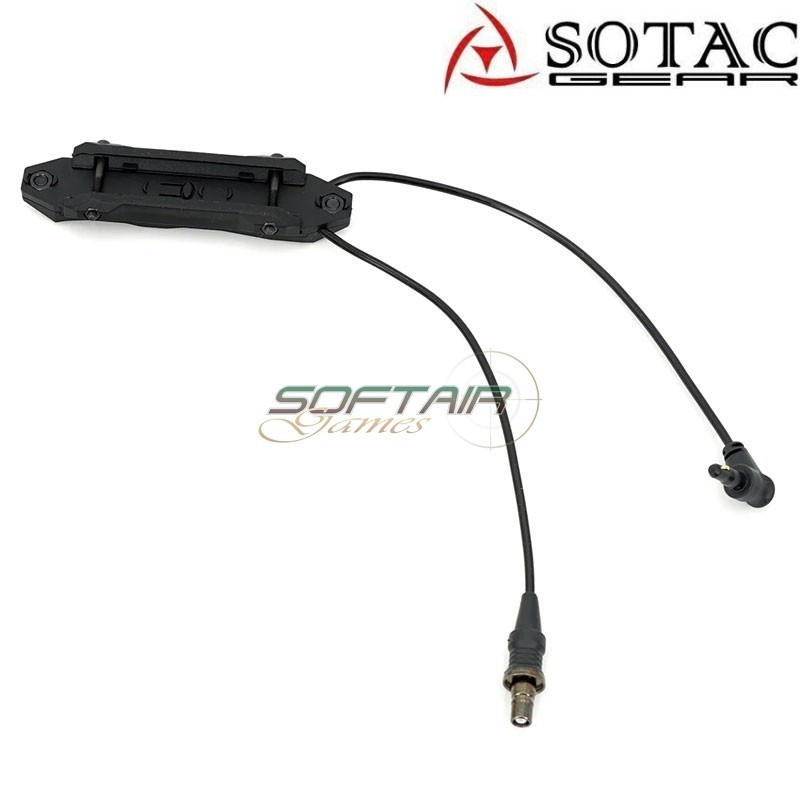 Dual Switch remote cable for MAWL-C1 and SF Plug BLACK Sotac (sg-sw-5-bk)