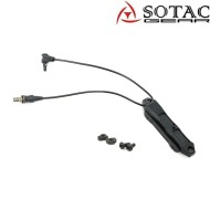 Dual Switch remote cable for MAWL-C1 and SF Plug BLACK Sotac (sg-sw-5-bk)