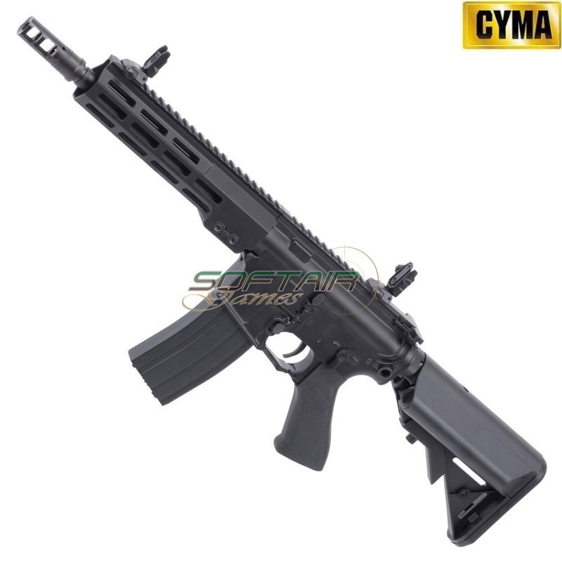 Fucile Elettrico M4 Platinum Tracer LC Style 8.5" NERO Cyma (cm006r-8.5)