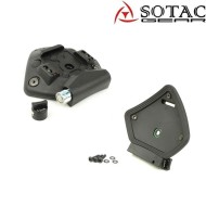 Mount Elmetto Universal Shroud-Light DARK EARTH Sotac (sg-mgy-03-de)