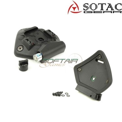 Mount Elmetto Universal Shroud-Light BLACK Sotac (sg-mgy-03-bk)