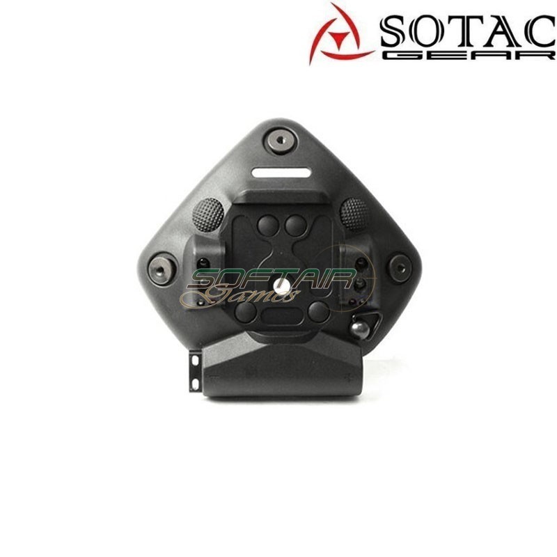 Mount Helmet Universal Shroud-Light BLACK Sotac (sg-mgy-03-bk)