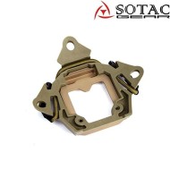 Mount Elmetto OPC Style Shroud DARK EARTH Sotac (sg-mgy-003-de)