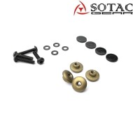 Mount Elmetto NVG Shroud DARK EARTH Sotac (sg-mgy-05-de)