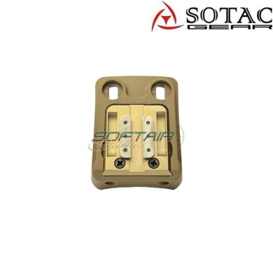 Mount Elmetto NVG Shroud DARK EARTH Sotac (sg-mgy-05-de)