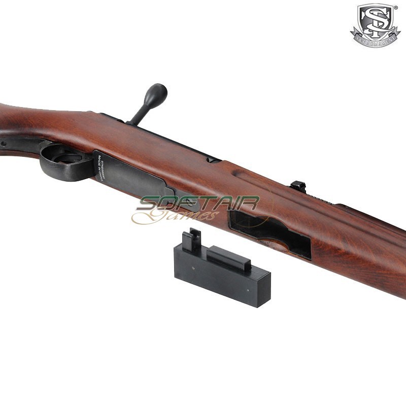 Spring rifle Japanese Arisaka Type 38 REAL WOOD S&T (st-stspg14)