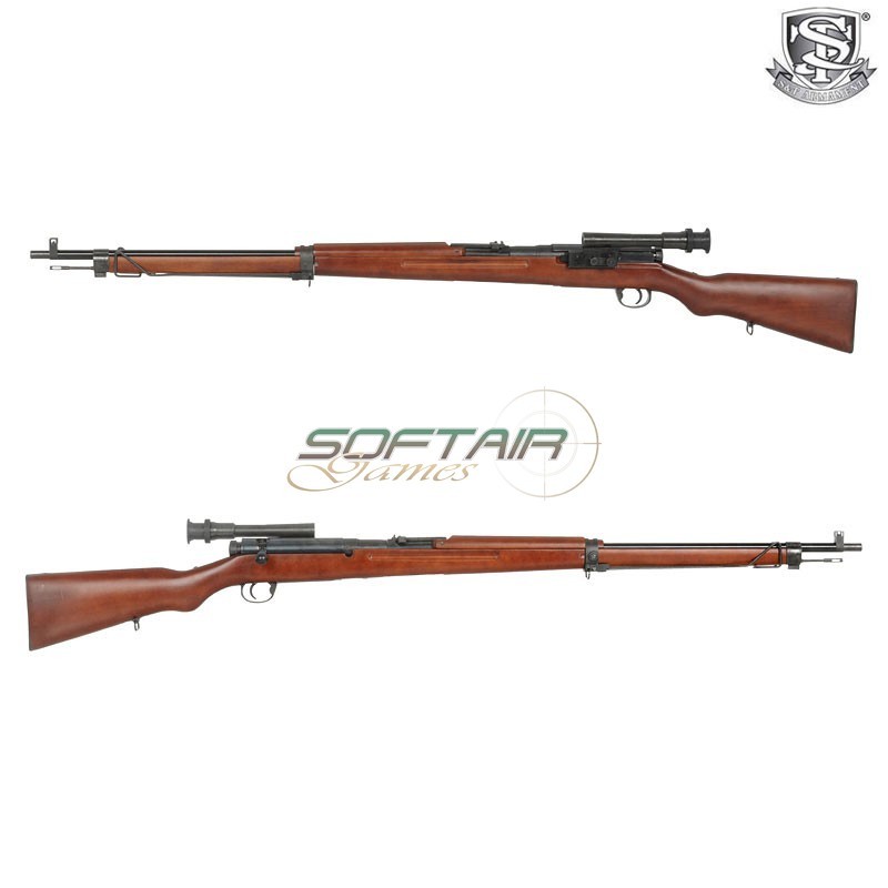 Fucile a molla Japanese Arisaka Type 97 REAL WOOD S&T (st-stspg15)