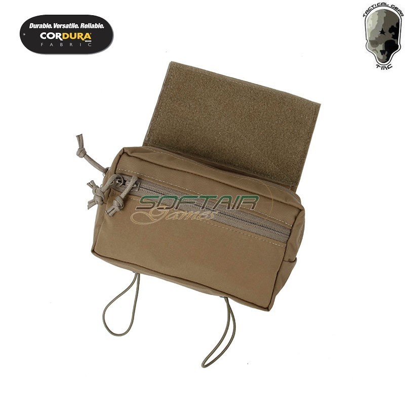 Pouch Mcr Type Drop Down Velcro Utility Coyote Brown Tmc (tmc-3117-cb)