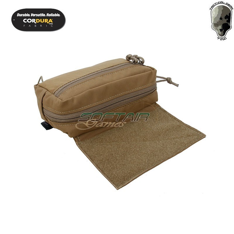 Pouch Mcr Type Drop Down Velcro Utility Coyote Brown Tmc (tmc-3117-cb)