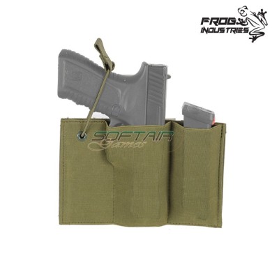 Lightweight Pouch Pistol and Magazine OLIVE DRAB Frog Industries® (fi-m51613270-od)