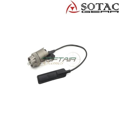 Dual switch remote cable DARK EARTH Sotac (sg-sw-04-de)