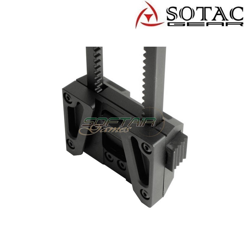 Mount helmet L4G24 Ver. B with skeleton shroud set BLACK sotac (sg-l4g24-b-bk)