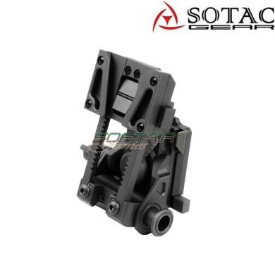 Mount helmet L4G24 Ver. B with skeleton shroud set BLACK sotac (sg-l4g24-b-bk)