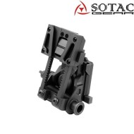 Mount helmet L4G24 Ver. B with skeleton shroud set BLACK sotac (sg-l4g24-b-bk)