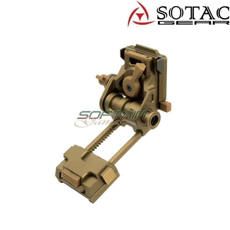 Mount elmetto L4G24 Ver. B con skeleton shroud set DARK EARTH Sotac (sg-l4g24-b-de)