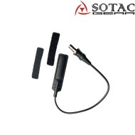 Single switch remote cable BLACK sotac (sg-rss-bk/sw-13) Single switch remote cable BLACK sotac (sg-rss-bk/sw-13)