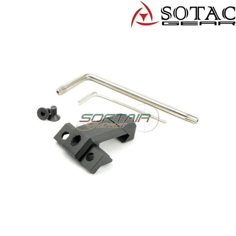 Tactical Side Scout Mount OSM-P 20mm Weaver BLACK for M600 Sotac (sg-jq-089-bk)