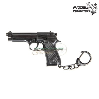 Keychain M92 style BLACK Frog Industries® (fi-033178-bk)