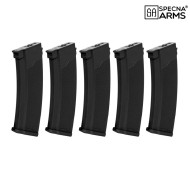 Set 5 caricatori S-Mag maggiorati polimero 380bb BLACK per AK Specna Arms® (spe-05-032796) Set 5 caricatori S-Mag maggiorati polimero 380bb BLACK per AK Specna Arms® (spe-05-032796)