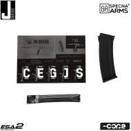 Fucile elettrico J-Series™ SA-J73 core™ carbine replica BLACK Specna Arms® (spe-01-035510)