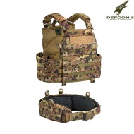 Recon Carrier Vest Vegetato Defcon 5 (d5-bav13vi) Recon Carrier Vest Vegetato Defcon 5 (d5-bav13vi)