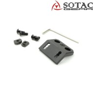 Tactical Side Scout Mount LC Weaver NERO per M300/M600 Sotac (sg-jq-087-bk)