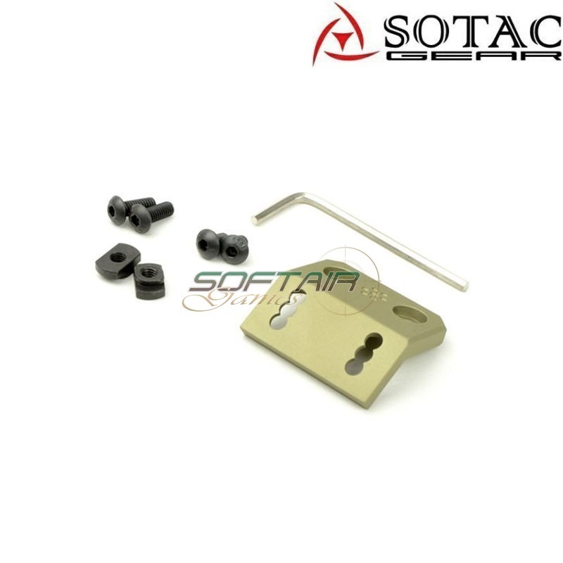 Tactical Side Scout Mount LC Weaver DARK EARTH for M300/M600 Sotac (sg-jq-087-de)