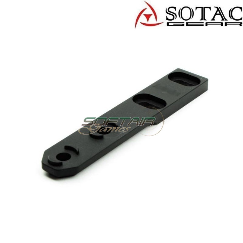 Compact Scout Light Rail Mount NERO per M300/M600 Sotac (sg-jq-093-bk)