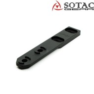 Compact Scout Light Rail Mount NERO per M300/M600 Sotac (sg-jq-093-bk)