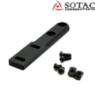 Compact Scout Light Rail Mount NERO per M300/M600 Sotac (sg-jq-093-bk)