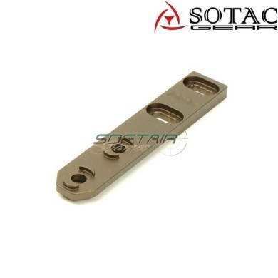 Compact Scout Light Rail Mount DARK EARTH per M300/M600 Sotac (sg-jq-093-de)