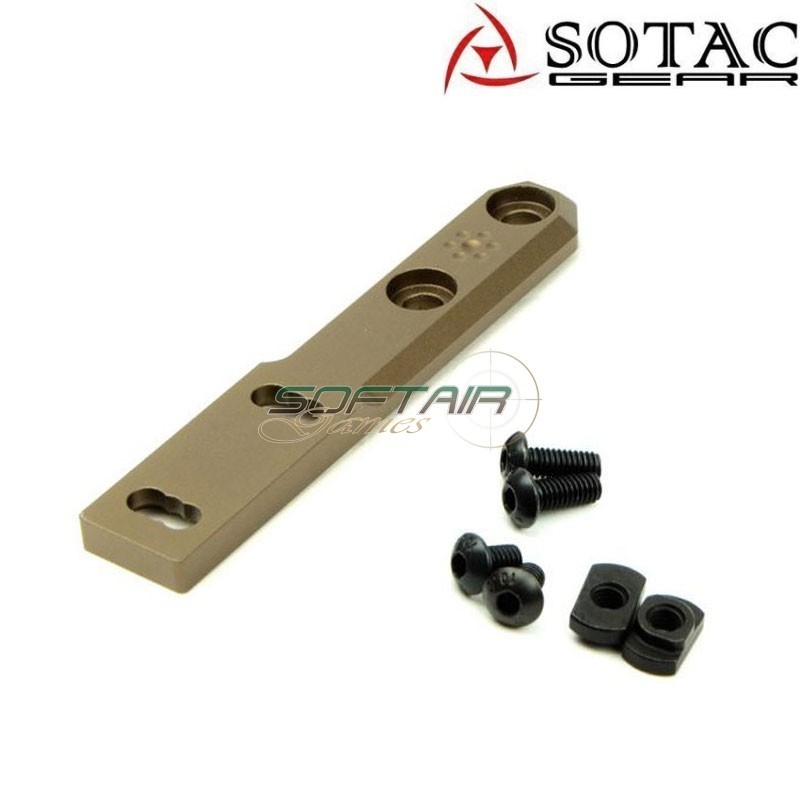 Compact Scout Light Rail Mount DARK EARTH for M300/M600 Sotac (sg-jq-093-de)