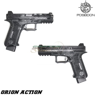 Gas GBB pistol Orion No.2-Action BLACK Poseidon (ppw-02-a-bk)