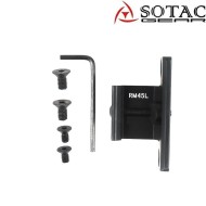 RM45L SF offset mount BLACK per torce M951/M952 Sotac (sg-jq-094-bk)