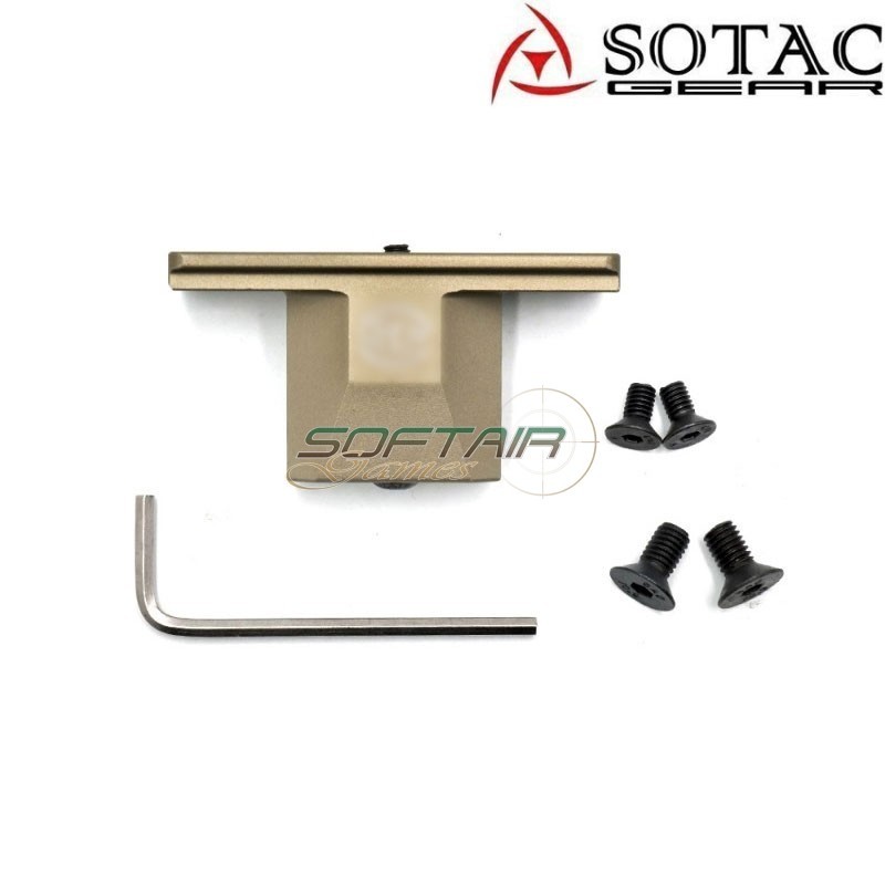 RM45L SF offset mount DARK EARTH per torce M951/M952 Sotac (sg-jq-094-de)