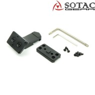 T2 / RMR offset mount BLACK per weaver 20mm Sotac (sg-jq-095-bk) T2 / RMR offset mount BLACK per weaver 20mm Sotac (sg-jq-095-bk)