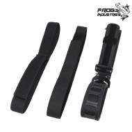 Tactical belt Knight ron. style BLACK Frog Industries® (fi-ba28-bk)