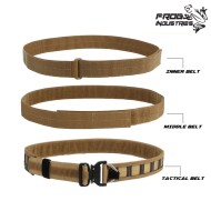 Cintura knight ron. style tattica NERA frog industries® (fi-ba28-bk)