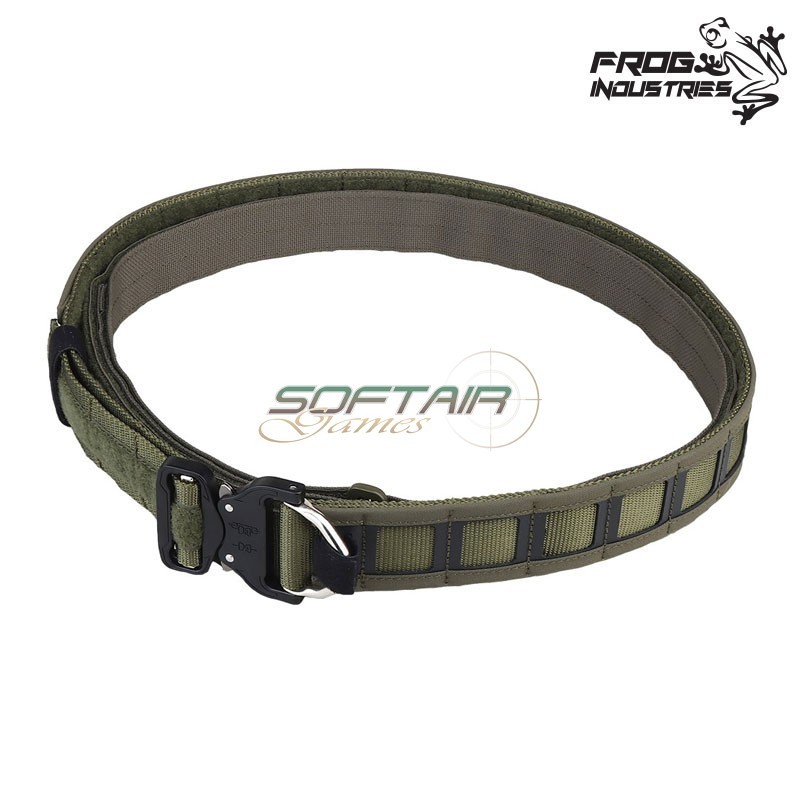 Tactical belt Knight ron. style RANGER GREEN Frog Industries® (fi-ba28-rg)