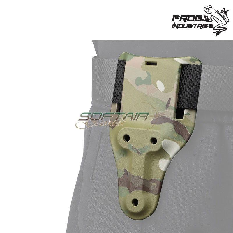 Tactical holster SHORT MULTICAM adapter base Frog Industries® (fi-wo-gb55mc)