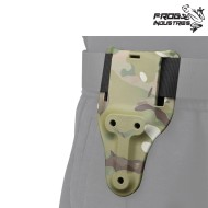 Tactical holster SHORT MULTICAM adapter base Frog Industries® (fi-wo-gb55mc)