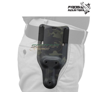 Tactical holster LONG MULTICAM BLACK adapter base frog industries® (fi-wo-gb56mcbk)