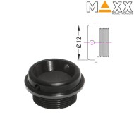 Hopup Chamber Inlet Adaptor OD 12mm Aluminum Cnc Maxx Model (mx-hop010a12) Hopup Chamber Inlet Adaptor OD 12mm Aluminum Cnc Maxx Model (mx-hop010a12)