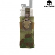 Tactical Radio Pouch Atacs Foliage Green Emerson (cod.em8336atfg)