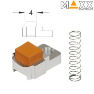 Hopup Chamber Soft Flat Nub 4mm Maxx Model (mx-hop010sf4) Hopup Chamber Soft Flat Nub 4mm Maxx Model (mx-hop010sf4)