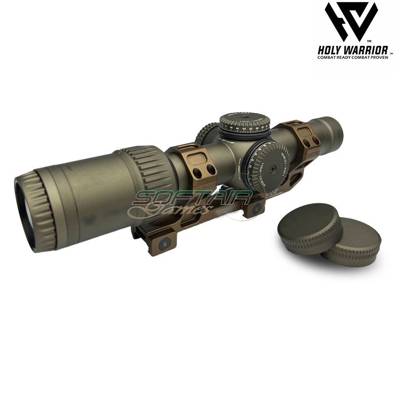 Optics HWOCAG 1-6X24 HD GENII LPVO Desert Dirt Color Holy Warrior  (hwr-148-ddc) - Softair Games - ASG Softair San Marino